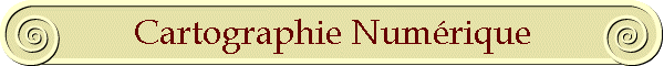 Cartographie Num�rique